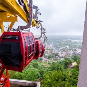 Dewas Tekri Mandir Ropeway