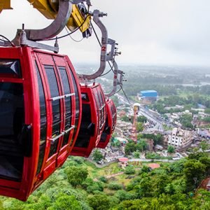 Dewas Tekri Mandir Ropeways