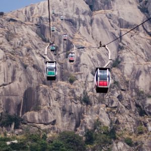 TRIKUT ROPEWAYS Trikut Parvat Deoghar Ropeway