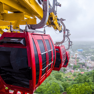 Dewas Tekri Mandir Ropeway